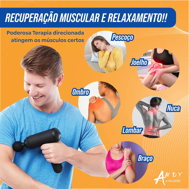 Mini Pistola De Massagem, Relaxamento Muscular, Membrana De Pescoço, Instrumento De Coluna, Cervical fitness