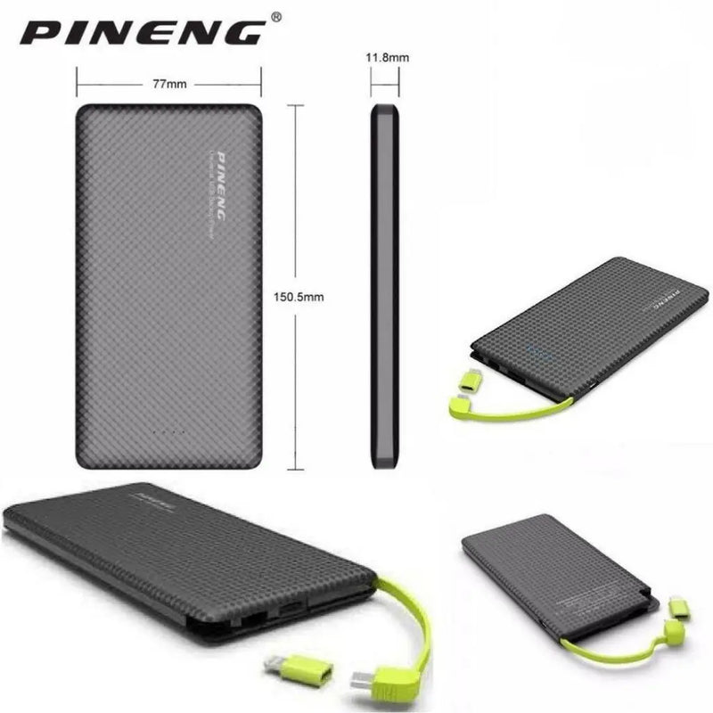 Pineng Power Bank 10.000mAh IPhone V8 Portable Charger