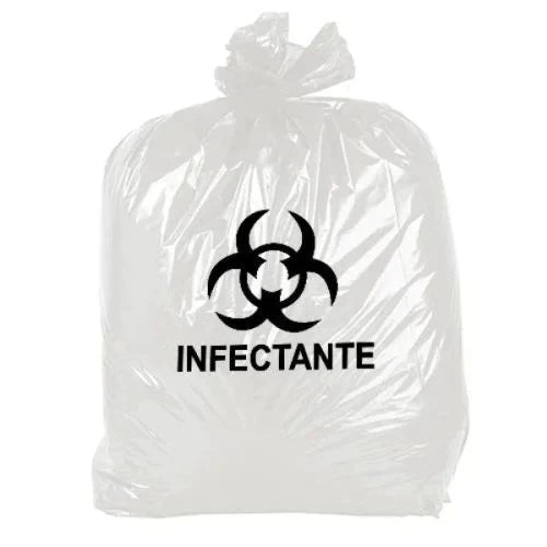 Saco de Lixo Hospitalar (Infectante) com 100 unidades Vários tamanhos