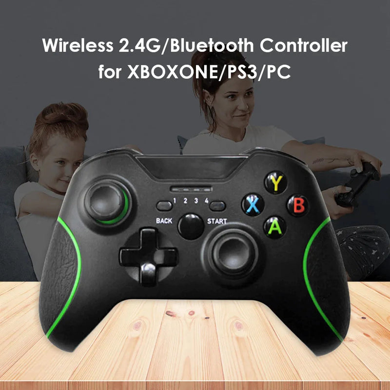 Controle Wireless 2.4G para Console de Jogos, PC, e Android - Joystick de Alta Performance