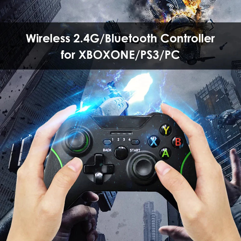 Controle Wireless 2.4G para Console de Jogos, PC, e Android - Joystick de Alta Performance